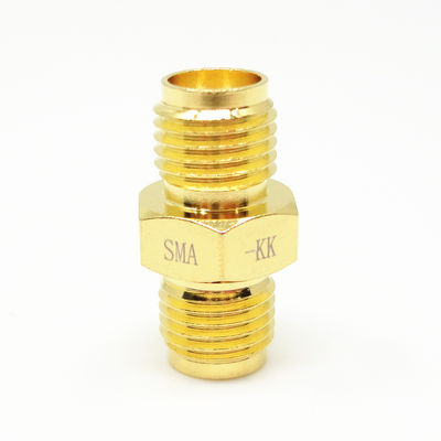 50Ohm Gold Plated SMA Straight Female to Female RF Coaxial Adapter