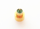 Hermetic Male SMP RF Connector Limited Detent Straight Line Termination