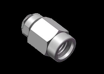 18GHz 50Ω Stainless Steel SSMA Male Mini SMA Plug RF Coaxial Cable Connector Mating for CXN3506 Flexible Cable