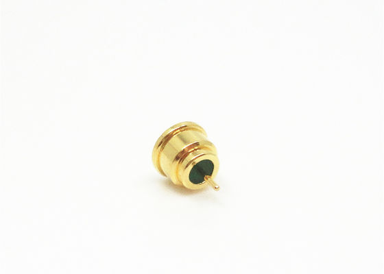 SMPM Straight Rf Coaxial Solder SSMP Connector With Gold Plated For Instrumentation