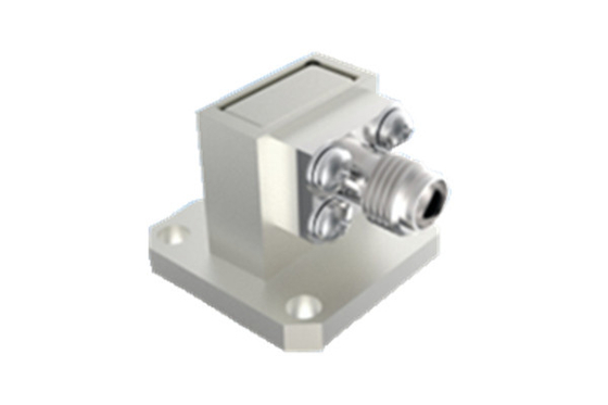 WR42 18-26.5GHz ওয়েভগাইড থেকে 2.92 মিমি রাইট এঙ্গেল কোএক্সিয়াল অ্যাডাপ্টার স্পেসক্রাফ্টের জন্য