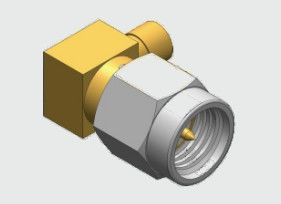 90 ডিগ্রি ডান কোণ 18Ghz SMA পুরুষ প্লাগ কোএক্সিয়াল ক্যাবল সংযোগকারী স্টেইনলেস স্টীল স্ক্রু আর্মের সাথে সোল্ডার প্রকার ক্যাবল এমএফ 108 এ / সিএক্সএন 3506 এর জন্য উপযুক্ত