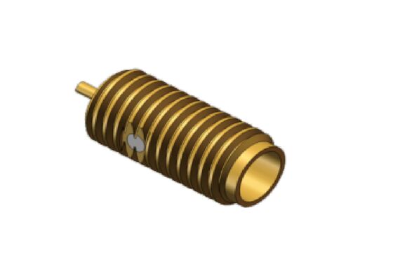 50 ওহম এসএসএমএ আরএফ সংযোগকারী মিনি এসএমএ মহিলা জ্যাক 18GHz বোলকিড মাউন্টের জন্য স্ক্রু 10-36UNS-2 সহ