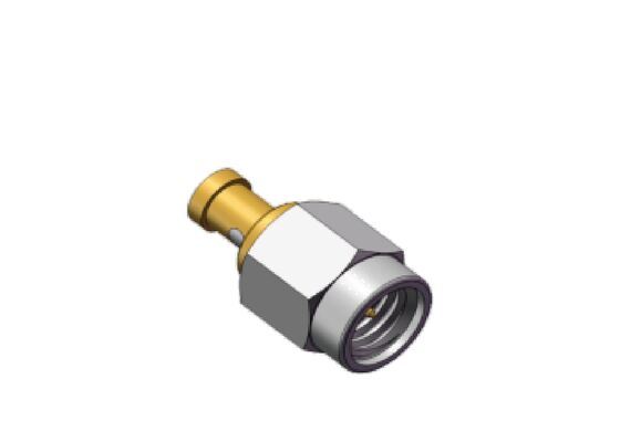 50 Ω 3GHz স্ট্রেইট মিনি SMA পুরুষ SSMA আরএফ কোক্স কানেক্টর মেটিং 7 মাল্টি কোর কন্ডাক্টর নমনীয় কেবল