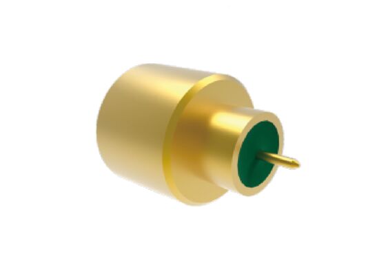 50Ω 40GHz হার্মেটিকলি সিলড এসএমপি পুরুষ প্লাগ সংযোগকারী পিসিবি সোল্ডার এয়ারোস্পেস আরএফ সংযোগকারীগুলির জন্য কম আইএল সহ