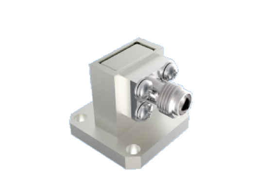 BJ320/WR 28 ওয়েভগাইড থেকে 2.92mm K টাইপ অ্যাডাপ্টার 26.4GHz~38GHz রাইট অ্যাঙ্গেল অ্যারোস্পেস আরএফ কানেক্টর কা ব্যান্ডের জন্য ব্যবহার করছে