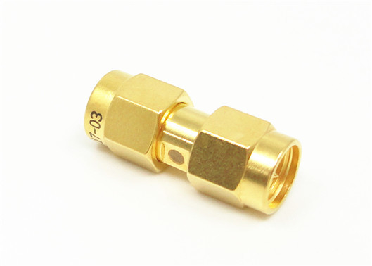50Ω ব্রোঞ্জ স্বর্ণ Plated SMA RF অ্যাডাপ্টার বেরিলিয়াম ব্রোঞ্জ পরিচিতি
